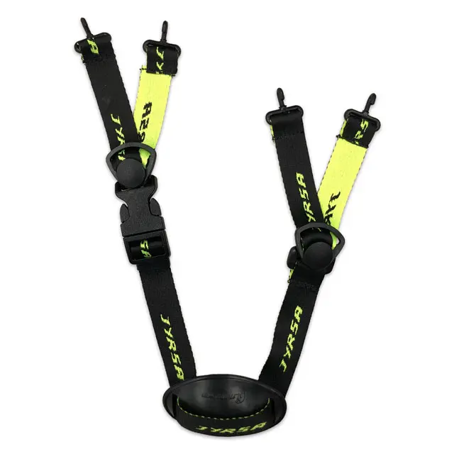 Barbiquejo de 4 puntos con mentón universal para casco mod. ECO-20004P mca. JYRSA 