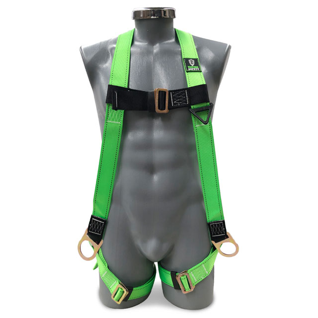 Arnés de cuerpo completo 3 anillos d , 1 espalda y 2 en costados mod. WS-10-3 mca. WARTHOG SAFETY