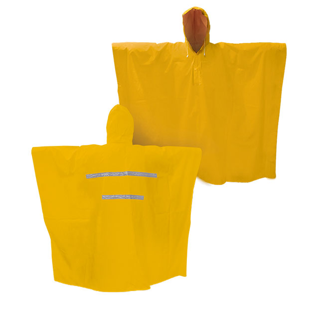 Impermeable tipo capamanga con reflejante unitalla modelo DZ1003R marca MRS  *Sobre Pedido*