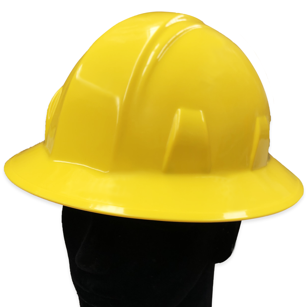 Casco de seguridad ala ancha Clase E ajuste Matraca marca SIISA