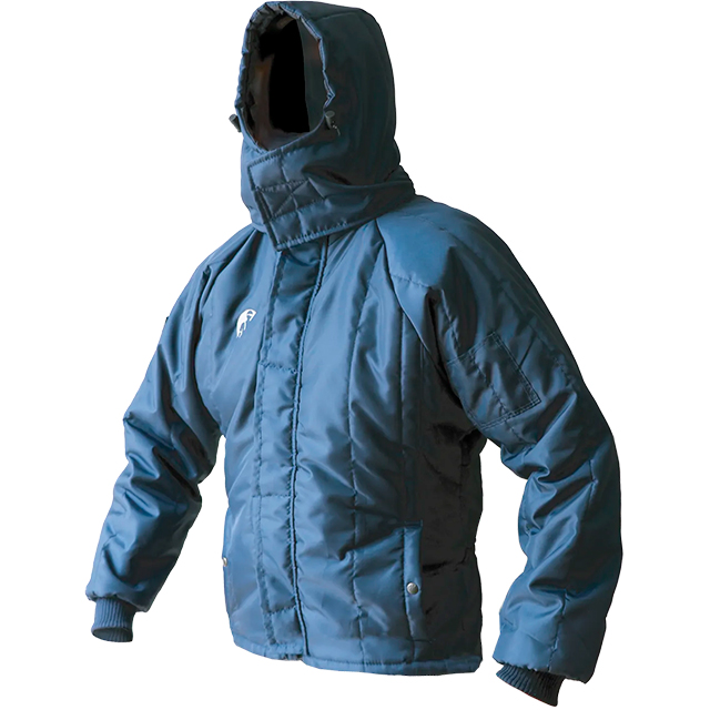 Chamarra corta con gorro para cuartos fríos -20° C ,  modelo ECO-211 marca Jyrsa