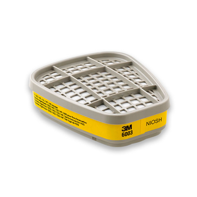 Cartuchos para vapores orgánicos y gases ácidos mod.6003 mca. 3M (par) 