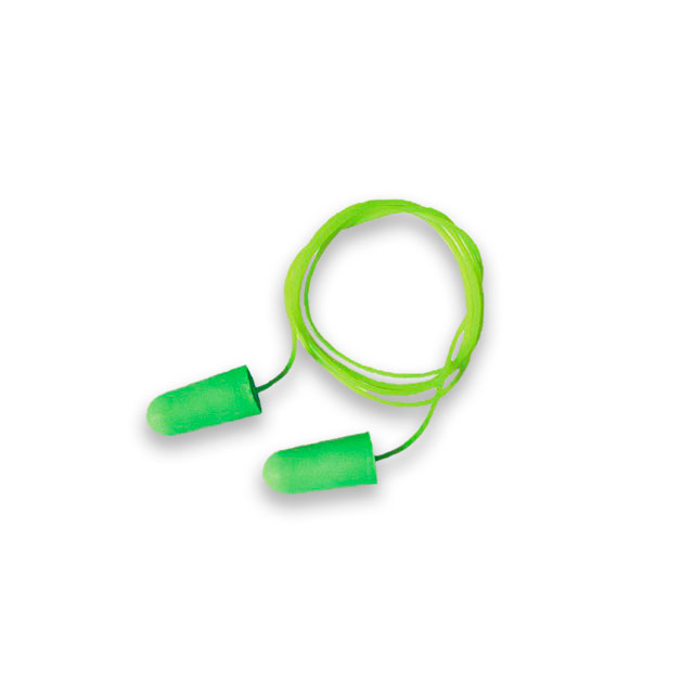 Tapón auditivo desechable con cordón NRR 32 db mod. DB-32 mca. JYRSA 