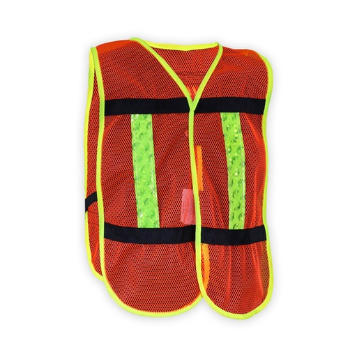 [SR1010KIDS] Chaleco de malla para niños con reflejante plástico modelo SR1011KIDS marca Jyrsa 
