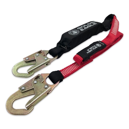 [SAW-18] Amortiguador con línea de vida plana de 1.83 mts gancho chico mod. SAW-18 mca. GOLDEN EAGLE