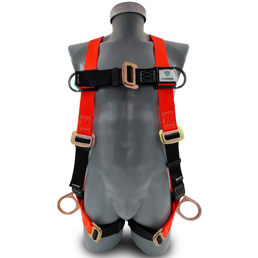 [ASK-5] Arnés de cuerpo completo 5 Anillos ,  espalda  , 2 costados y 2 en hombros  Mod. ASK-5  Mca. Sterkman
